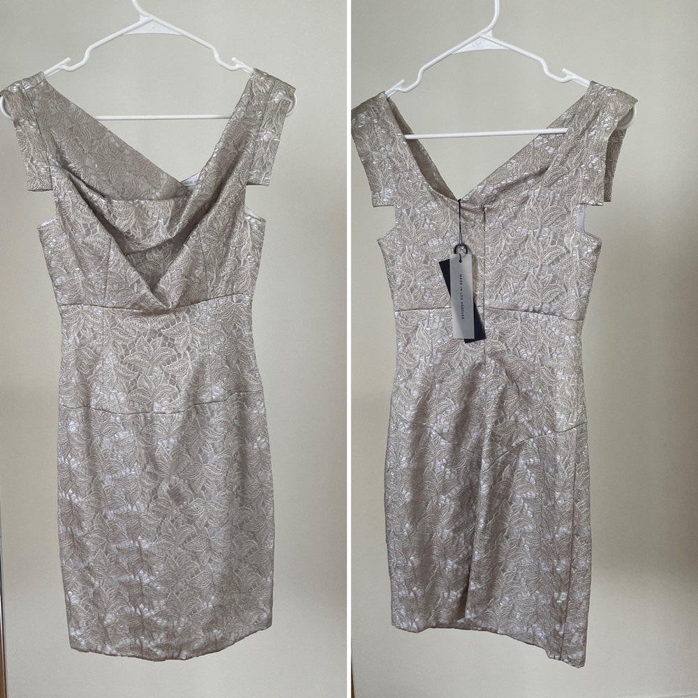 BLACK HALO Jackie Lace Dress.